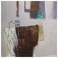 o.T.; 110x110cm; Acryl auf Leinwand