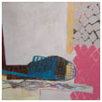 o.T.; 110x110cm; Acryl auf Leinwand