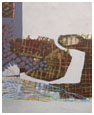 o.T.; 90x110cm; Acryl auf Leinwand