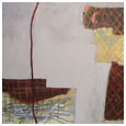 o.T.; 110x110cm; Acryl auf Leinwand